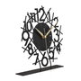 Aberto Design Reloj Decorativo Lineal - Black